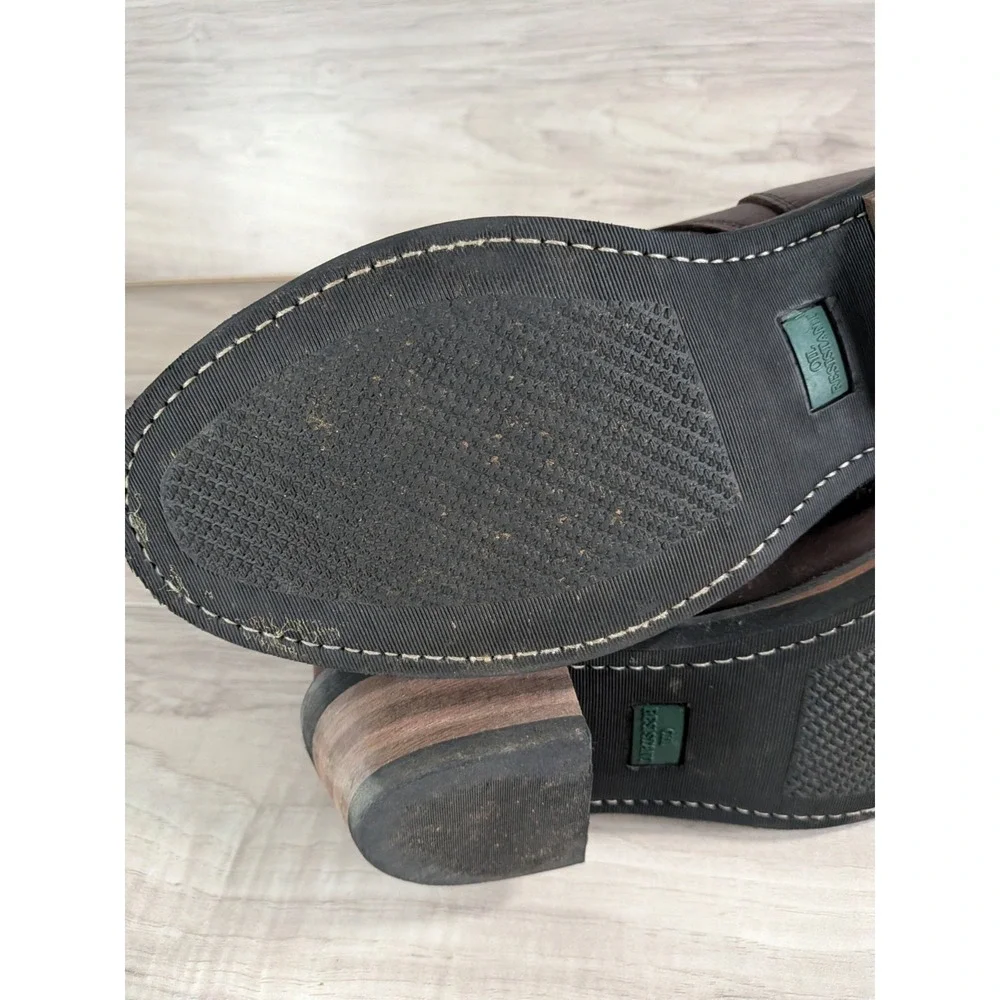 AdTec Packer Work Boot Tumble Chestnut Brown Leather 1173 Men's 11 W